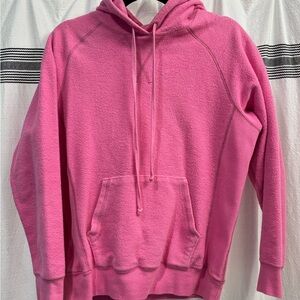Bianca Chandon Reverse Fleece pink signature skate hoodie